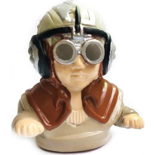 1Pc Pilot Figure 62x36x55mm Scale 1/7 For RC Model NEW