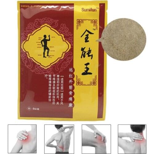 24pcs/3bags Pain Relief Balm Chinese Medical Plaster for Orthopedics Neck Knee Joints Rheumatism Arthritis Muscle Pain Patches