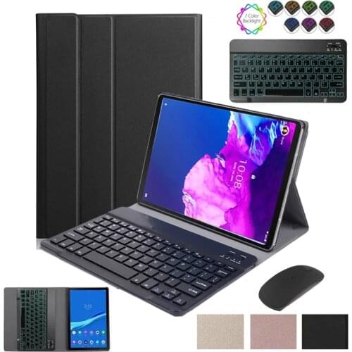For Lenovo Tab P11 TB-J606F /N/L Wireless Bluetooth Keyboard Case Cover Mouse Keyboard for Lenovo P11 Xiaoxin Pad 11 inch Tablet