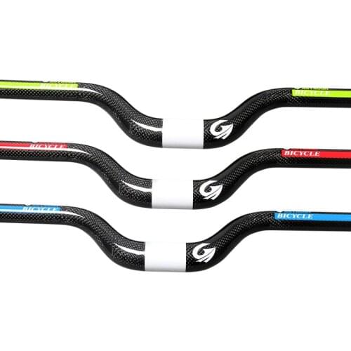 Brand New ASIACOM Mountain Folded bike 3K full carbon fibre bicycle Handlebars U shape 55mm rise 25.4/31.8x420-740mm Free ship