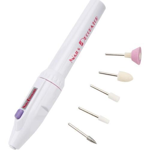 Mini Nail Drill Machine for Electric Manicure Drill Machine Accessory Manicure Pedicure Gel Polish File Buffer Nail Art Tools