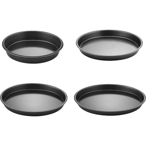 6 " 9 "10" 12 "Aluminum Alloy Non Stick Deep Pizza Plate Extra Thick High Grade