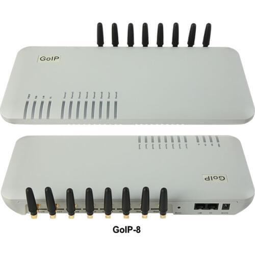 GoIP 8 ports voip gsm gateway/voip sip gateway/IP GSM Gateway/ GoIP8 GSM VOIP Gateway -Hot sell