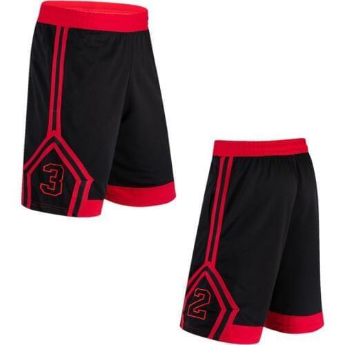 Summer Running Shorts Men Sport 23 number printed Knee Length Elastic Waist Loose Fitness GYM Training Short Trouser Male