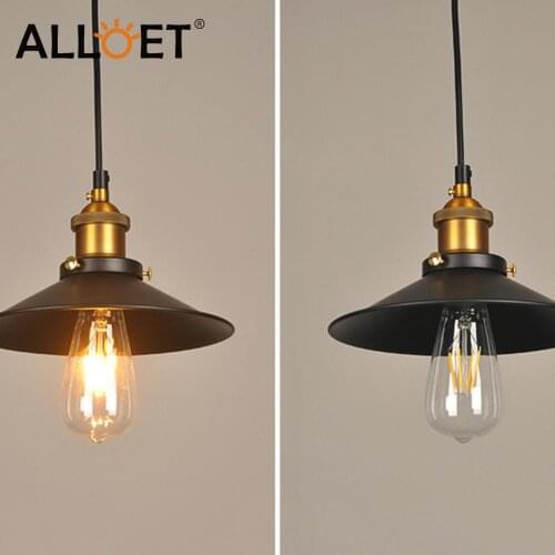 Retro Industrial Style Metal Ceiling Lamp Iron Vintage Edison Pendant Lighting Creative Warehouse Aisle Entrance Lamp