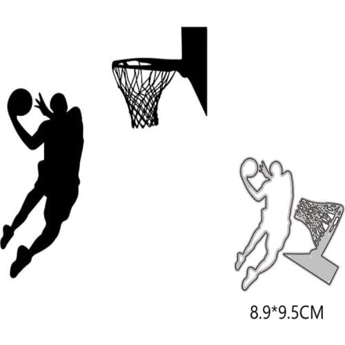 Dunk boy Metal Cutting Dies New 2021 DIY crapbooking Paper Making Craft die Frame Die Embossing Cutting Dies