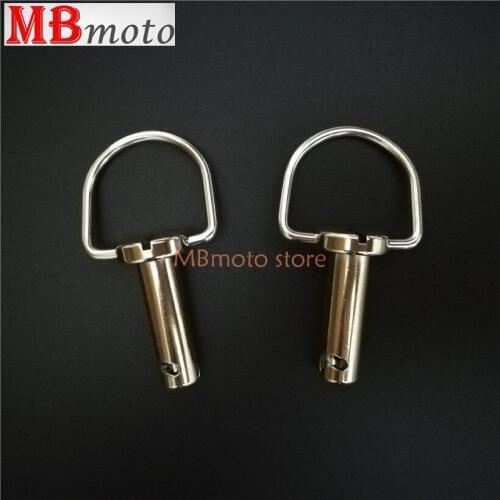 Motorcycle suitable for Harley grand chute king street chute double light chute trunk quick remove screw quick remove screw