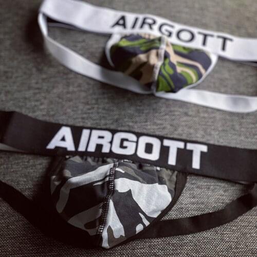 Male Sexy Underpants Breathable Seamless Underwear Sexy Male Underwear G-Strings & Thongs Mens Briefs Sexy Buttocks Hollow Thong