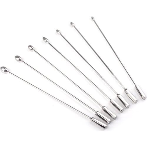 Male Urethral Dilator Rod Stainless Steel Vibrator Masturbater Adult Products Sex Toys EK-New
