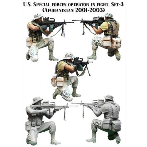 1:35 Resin kit U.S. special forces members 3