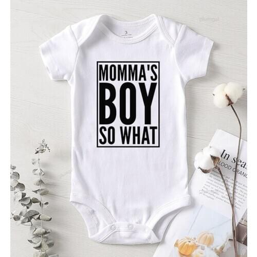 Printing Mama So What Fall Clothes for Toddler Girls Children Jumpsuits Newborn Boys Winter Costume Rompers Baby Girl Cotton