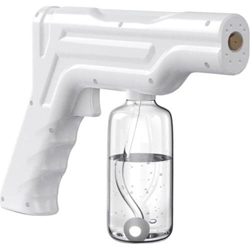 Steam Gun Spray Steam Gun Nano Cordless Electric Fogger 400ml Portable ULV Sprayer Machine for Car School Home Hotel Travel