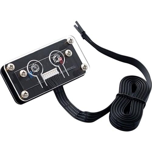 Desktop Computer Switch External Power Switch Power Button+Restart Button PC Case Power Supply Button