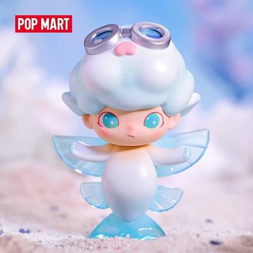 POP MART Dimoo Auarium Series Blind Box Doll Binary Action Figure Birthday Gift Kid Toy free shipping