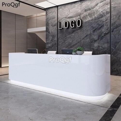 Prodgf 1Pcs A Set Modern Office Reception Table Desk