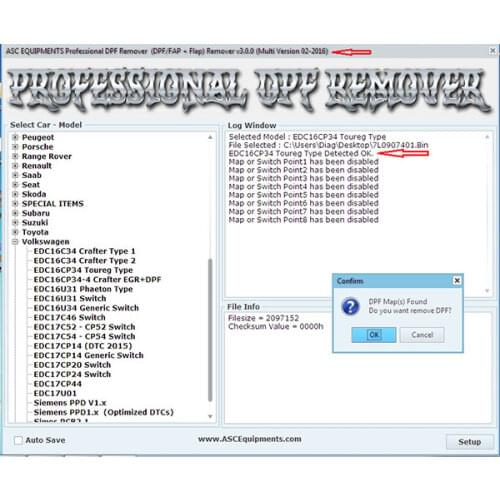 PROFESSIONAL DPF EGR REMOVER 3.0 LAMBDA HOTSTART FLAP O2, DTC 2 SOFTWARE FULL FOR WINXP WIN8 WIN10 with Kegyen