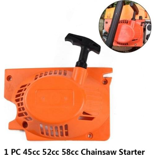 Chainsaw Starter Fit 45cc 52cc 58cc Chainsaw Spare Parts Pull Recoil Starter chainsaw spare parts