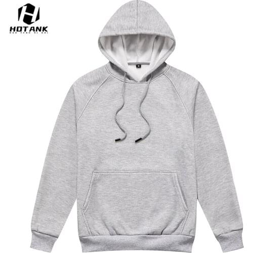 Hoodies Men Solid Color 2021 New Hip Hop Sweatshirts Men Japanese Streetwear Long Sleeve Autumn Loose Grey Male Pullover Hoodie