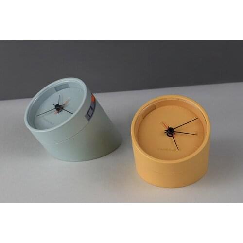 Pointer Alarm Clock Flip To Change Night Light Nordic Simple Charging Multi-function Stepless Dimming Bedside Night Light