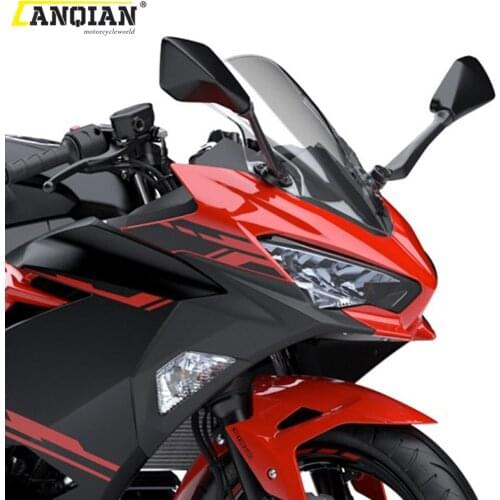Ninja400 Ninja250 Motorcycle Windshield Windscreen Windproof Deflector Screen For Kawasaki Ninja 400 250 EX400 2018 2019 2020