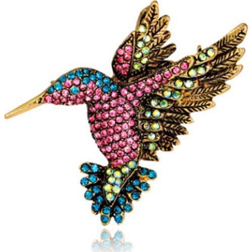 ZHONGTAO Bird Brooches For Clothes