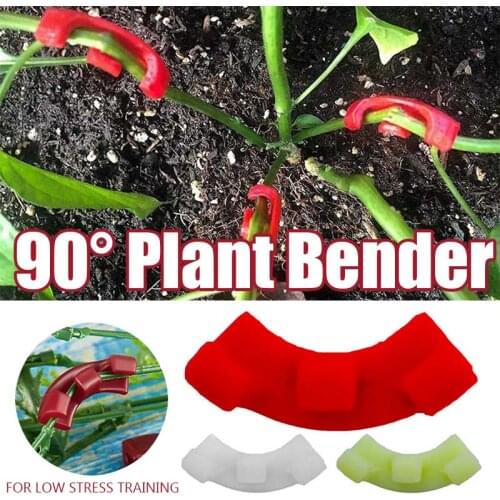 10PCS 90 Degree Plant Bender for Low Stress Training Plant Training Curved Plant Holder Plant Modeling Aid Orchard And Garden