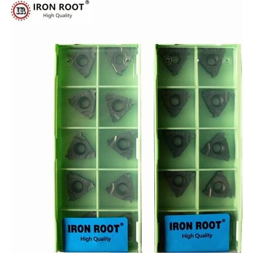 16ER/16IR 11NPT / 14NPT AG60 TG1225 Metal Lathe Cutting Tool CNC Threaded Carbide Insert For P.M.K