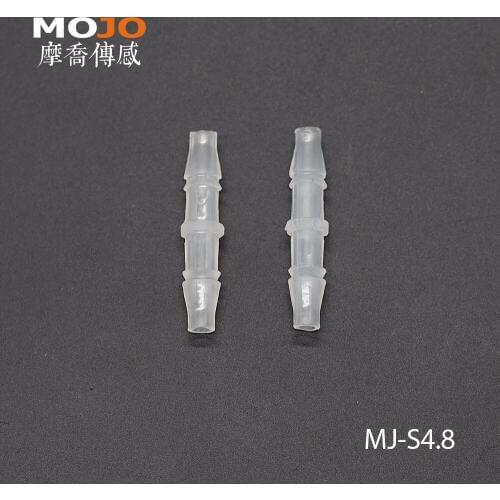 2020 Free shipping!!MJ-S4.8 Straight type barbed water fitting connectors 4.8mm min out diameter fitting (100pcs/lots)