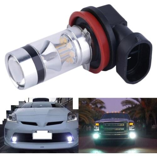 2020 New Bright 100W 1000LM XBD H11 LED Car Fog Light Led Canbus Headlight Car Side Wedge Tail Light Lamp Car Bulb