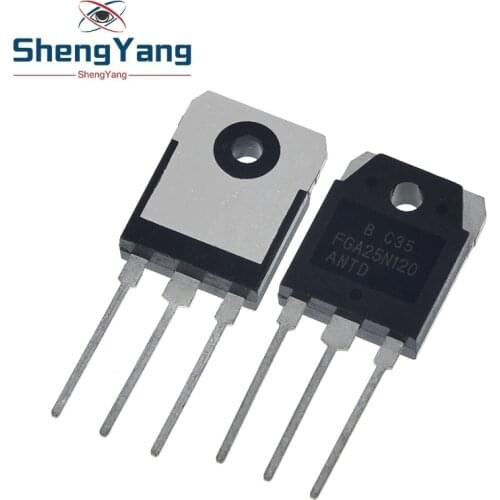 5PCS/lot FGA25N120ANTD FGA25N120 25N120 TO-3P