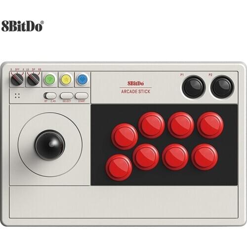 8Bitdo Arcade Stick 2.4G Receiver USB Wired Wireless Bluetooth Gamepad for Nintendo Switch Windows