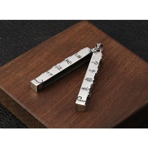 925 sterling Silver men women pendant charm jewelry A3421