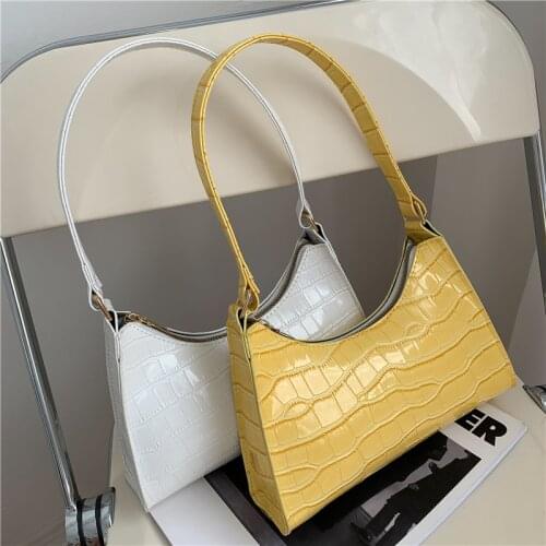 Korea kpop chic Women Fashion 2021 Exquisite Shopping Bag Retro Casual Women Leather Chain Handbag y2k Women Totes Shoulder Bags