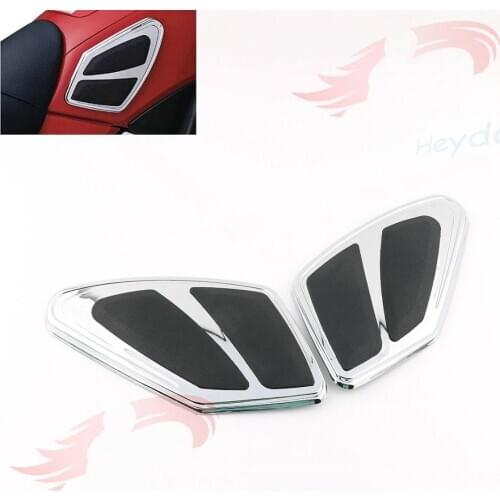 Chrome Motorcycle Knee Panel Fairing Side Cover Case For Honda Goldwing GL1800 GL 1800 F6B 2012-2013-2014-2015-2016-2017