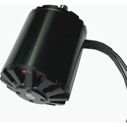 SAITE Powerful Brushless DC Motor 14S 63100 130KV 4500w for Belt Drive Electric Skateboard