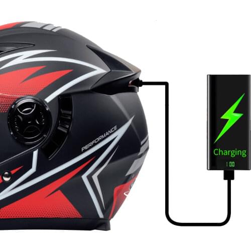 3/4 Smart Helmet Safe light Black Half Open Face Motorcycle Helmet With USB Led Light Open Face Helmet Casque Motocross Helmet