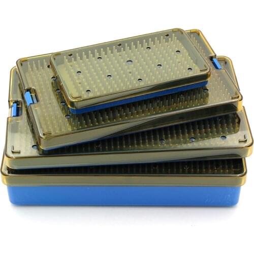 Silicone disinfection case box tray sterilization tray sterilising silicone mat for surgical instrument