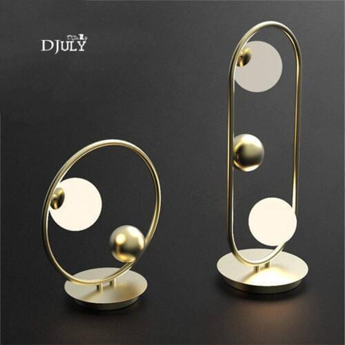 Nordic Modern Design Table Lamp Creative Magic Beans Light for Living Room Bedroom Bedside Study Home Deco Luxury Light Fixture