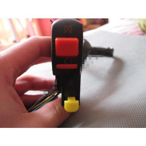 STARPAD For Motorcycle double flash big switch + Megaphone switch can be used as flame switches can be fixed on the faucet