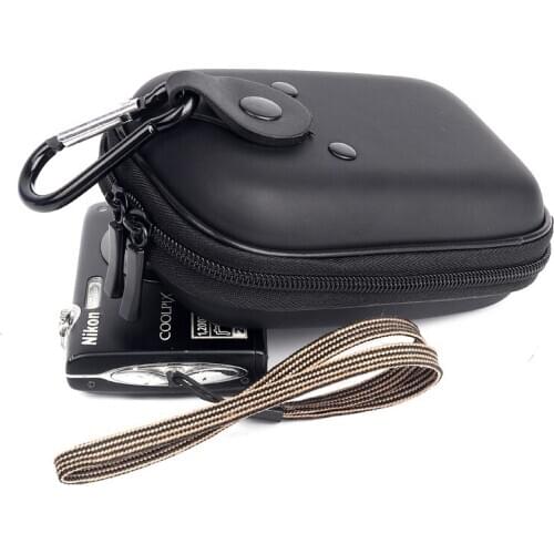 EVA Digital Camera Bag Hard Case Protect Waist Packs For Nikon CoolPix W300 W100 AW130 AW120 S33 S32 L32 L31 Sony RX100 M6 M5 II