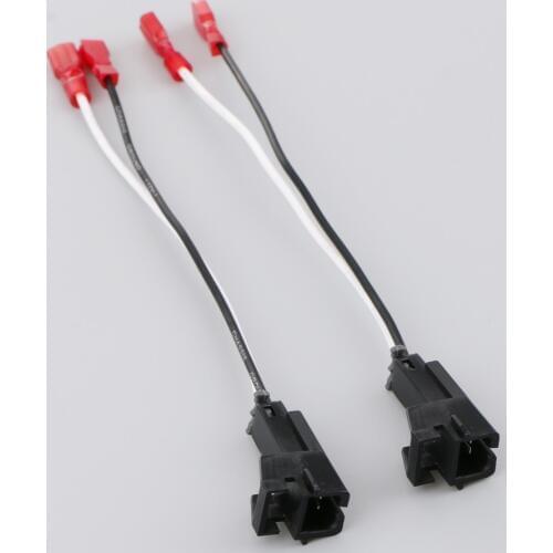1 Pair Car Audio Speaker 2 Wire Harness 2-Pin Plug for Chevrolet Buick SUZUKI