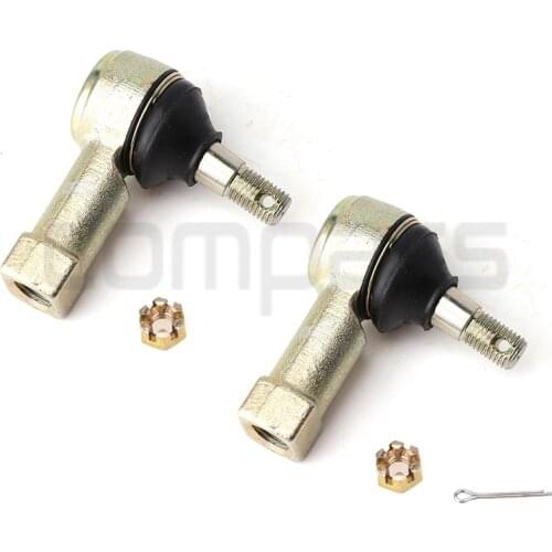 1 pair of M12-M10 tie rod end kit ball joints for karting ATV 800 ATV quad motorcycle parts