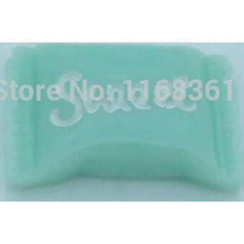 1pcs/lot resin flat back light green sweet candy 23mm simulation of food Cabochon Scrapbook DIY phone decoration B303-5