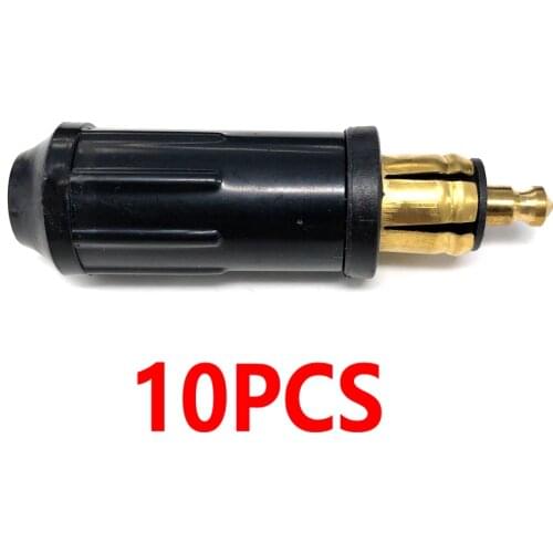 10PCS DIY European Cigarette Lighter Adapter Connector for DIN Hella Powerlet Plug for BWM Motorcycle
