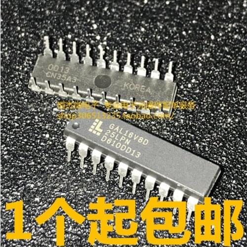 100% New Original Hot Sales GAL16V8 GAL16V8D-25LP GAL16V8D-25LPN