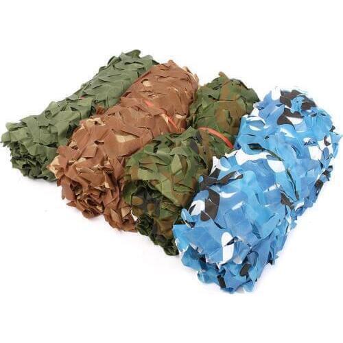 1x1M Oxford Military Camouflage Shade Sails Car Hide Cover Net Camping Hunting Outdoor Sun Shade Net Mesh Awning Beach Tent