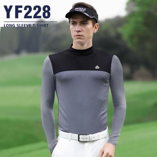 2020 O-Neck Men Sunscreen Golf Shirts Mens Short Sleeve Sun Protection Shirt Ice Tights Models Clothing D9117
