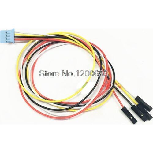30CM PA 4POS 2MM WHITE 4 Position 0.079" (2.00mm) PAP-04V-S Cable assembly dupont 2.54 4 Pin MALE jumper TO 4 Pin