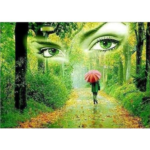 DIY new product 5D diamond painting landscape sea view boat circle/square diamond embroidery mosaic home decoration pattern