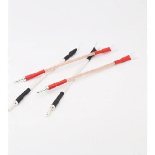 Audiocrast JUMPER LINKS Performance Speaker Cable 4 x 20cm Banana Plugs - Spades